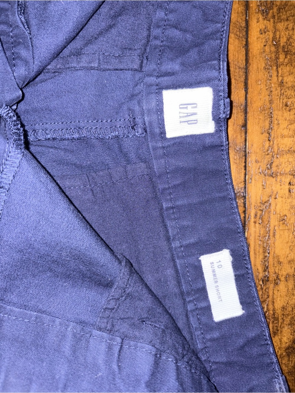 GAP Women’s Navy Blue Chino Shorts